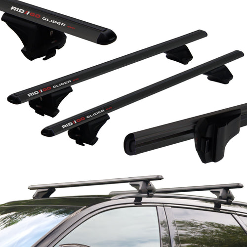 RIDIGO GLIDER EVO Black Dachträger für Seat Ibiza 6J5_6P1 ST 2010-2016