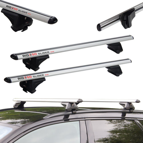 RIDIGO GLIDER EVO Silver Dachträger für Seat Ibiza 6J5_6P1 ST 2014-2017