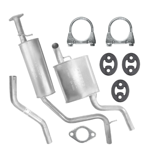 Auspuffanlage Schalldämpferset Auspuff für Ford Mondeo 3 III MK3 (10.2000-03.2007) 2.0i Kombi Tourer